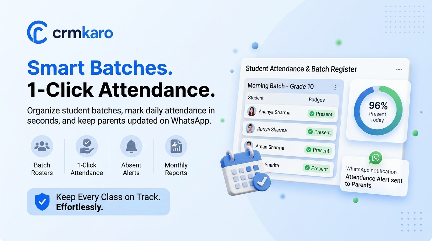 Batches & Attendance